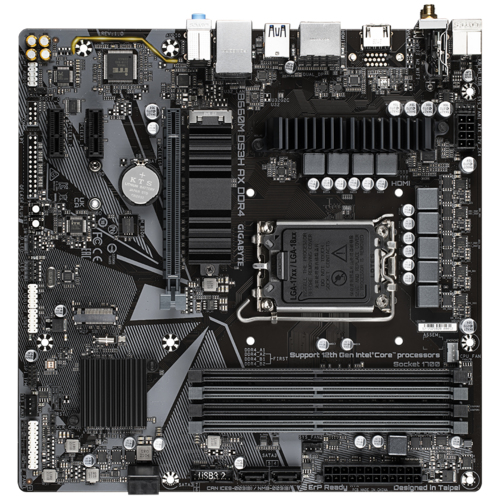 Bekijk afbeelding 2 van Gigabyte 1700 B660M DS3H AX DDR4 - 2xM.2/2xDP/HDMI/µATX